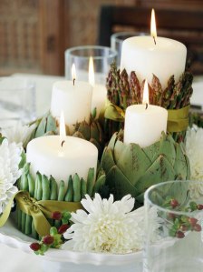 Vegetable Candles