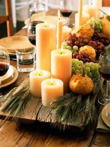 Old Wood Centerpiece